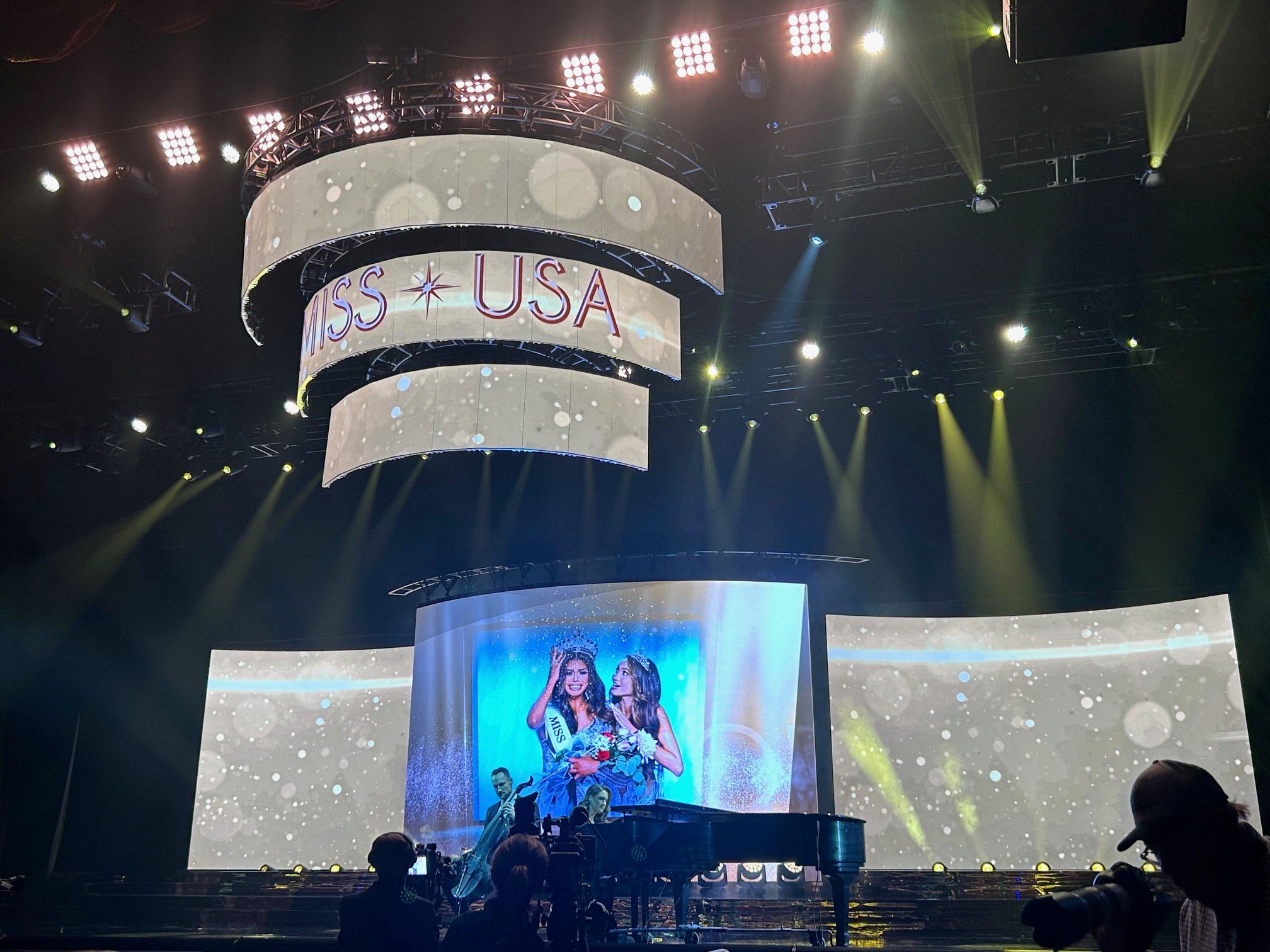 The Alma Cooper tribute during the Miss USA 2025 pageant