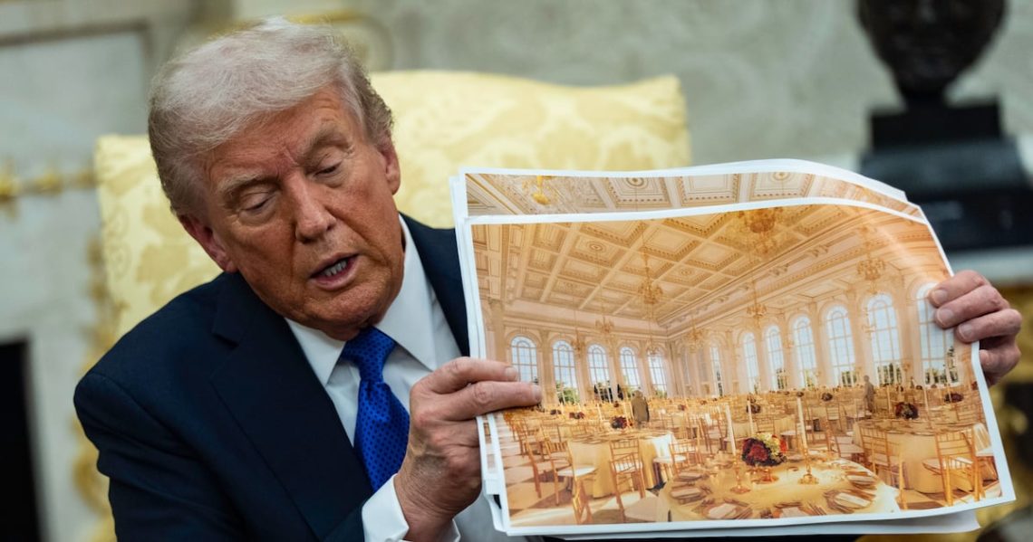 Democrats Plot Revenge for Trump’s $300 Million Ballroom