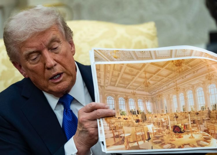 Democrats Plot Revenge for Trump’s $300 Million Ballroom