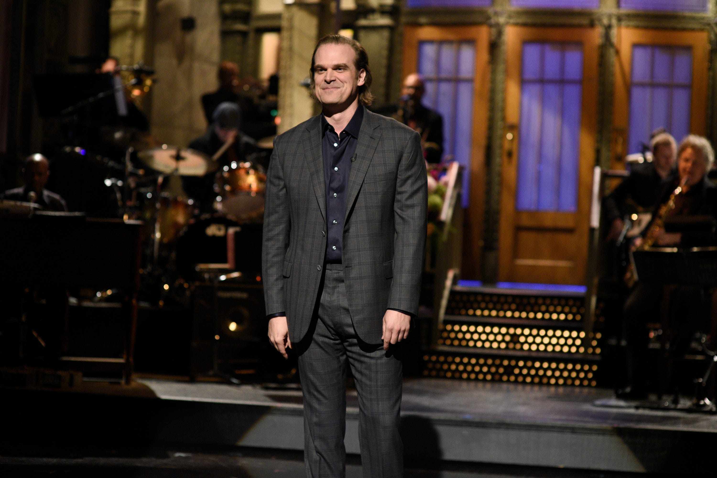 David Harbour hosting