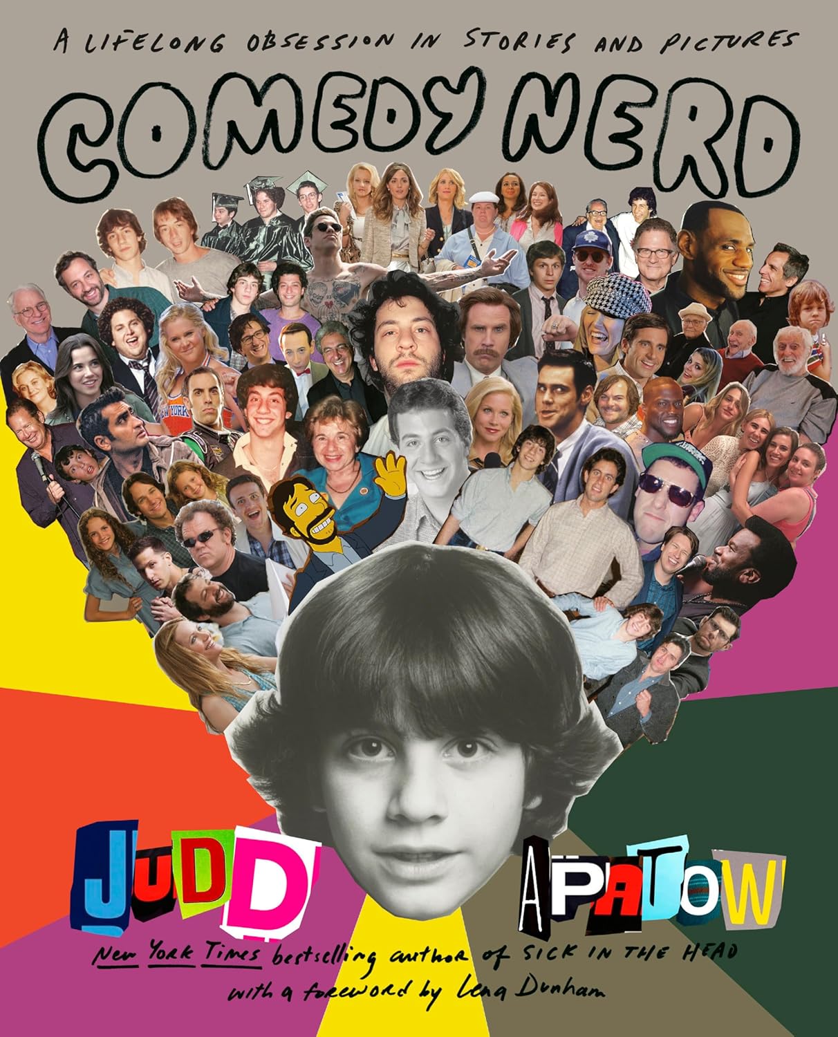 Cover of Judd Apatow book.