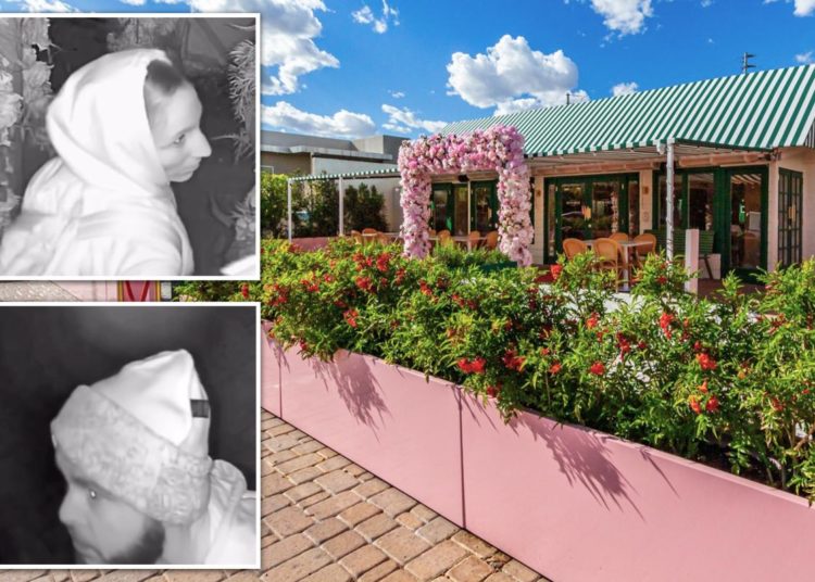 ‘Modern-day Bonnie and Clyde’ caught on camera having sex at popular Arizona eatery before robbing the joint