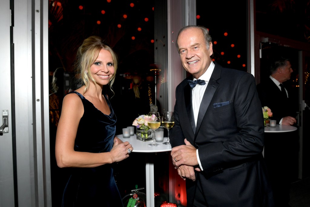 Kelsey Grammer and Kayte Walsh in February 2019