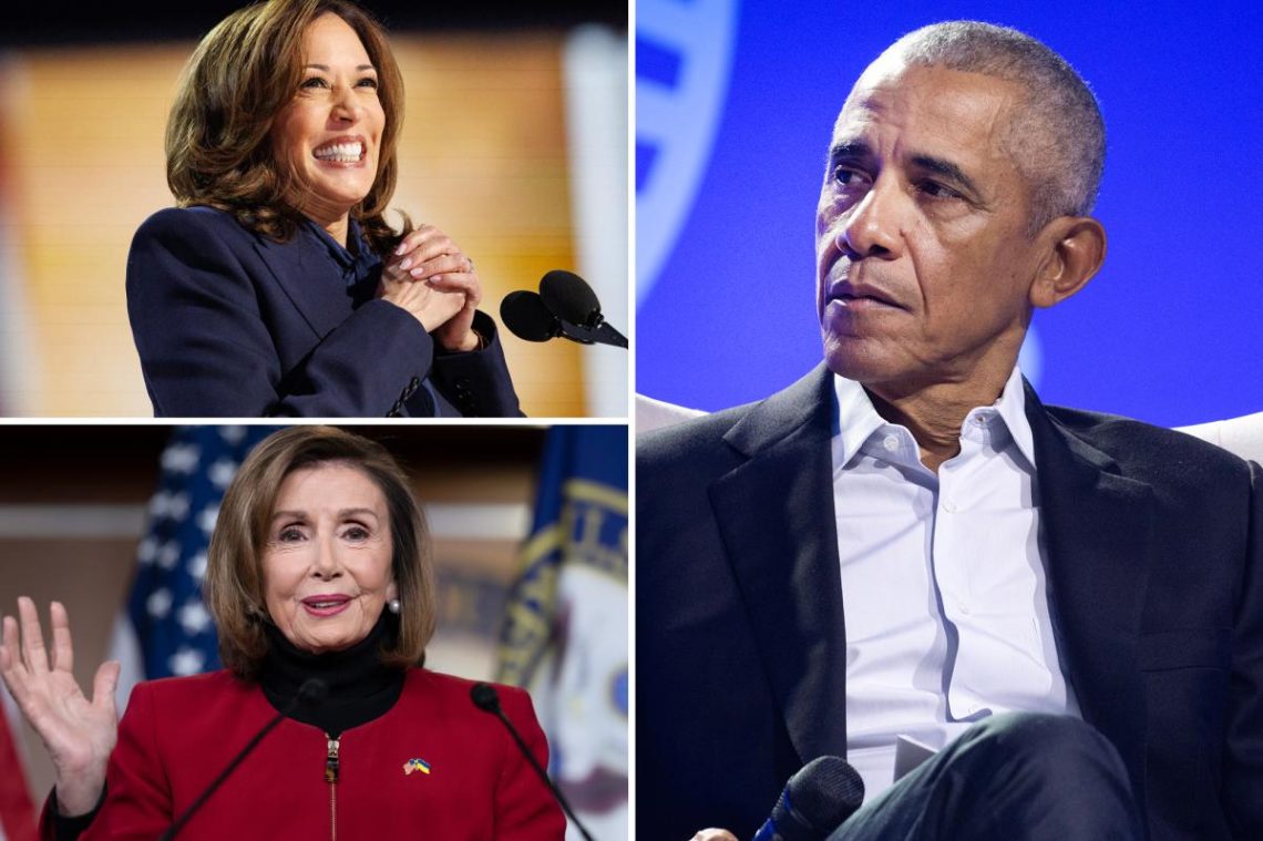Obama’s reaction to Nancy Pelosi’s ‘surprise’ endorsement of Kamala Harris revealed: ‘What the f–k did you just do?’