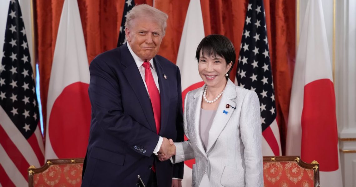 Trump, 79, Guided Around Room by Japan’s New PM