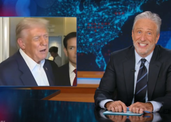 Jon Stewart Finds Proof of Trump’s Planned 2028 Presidential Run