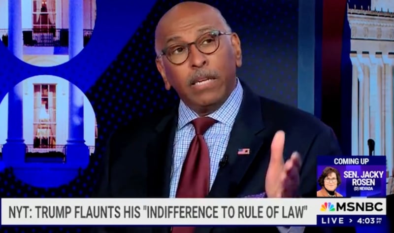 Michael Steele during Monday's