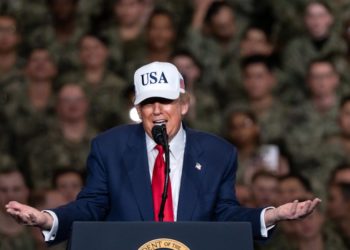 Trump Tells U.S. Troops He Hates Hot People—and Other Weird Stuff
