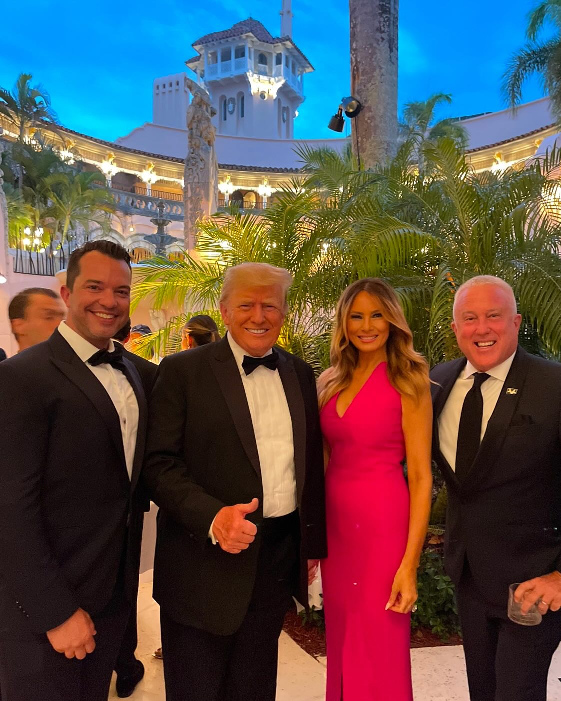 Donald and Melania Trump