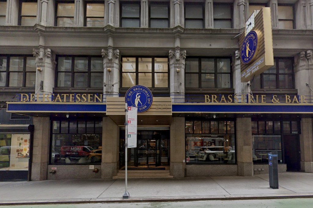 Mr. Broadway 209 W 38th St, New York, NY 10018.