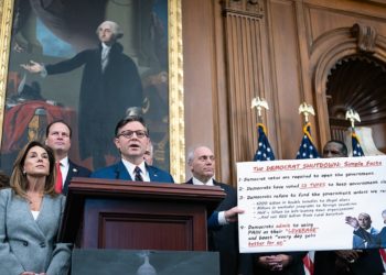 Johnson, pressed on Trump 2028, points to Constitution: ‘No path’ to third term presidency