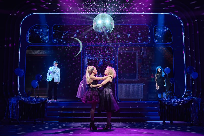 Michael Thomas Grant, Laura Bell Bundy, Kara Lindsay and Jordan Kai Burnett