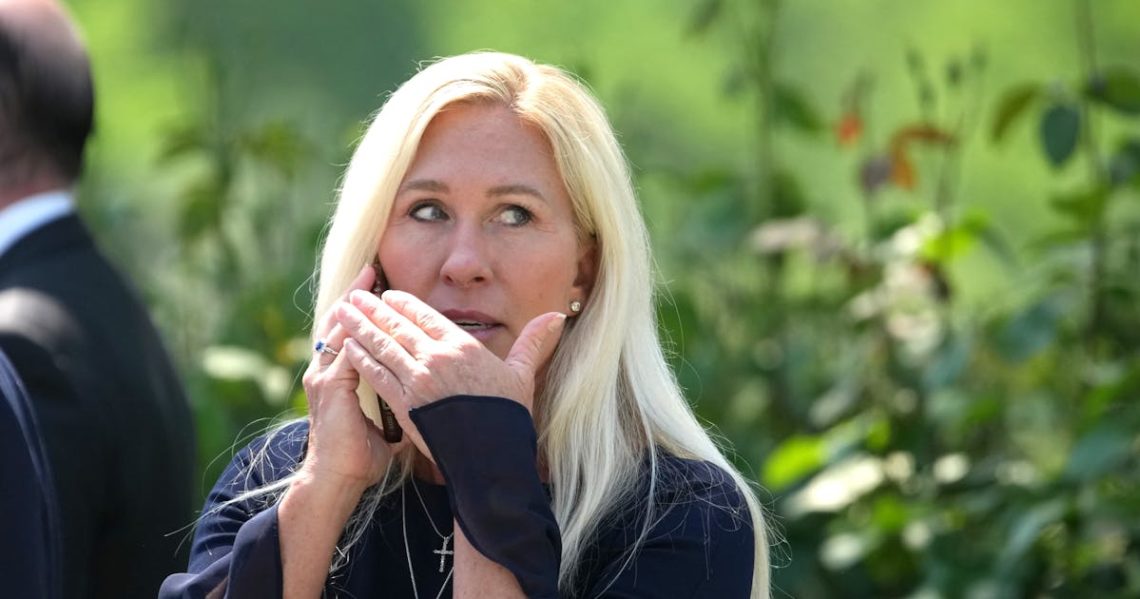 MTG Rips White House Staff—and Mike Johnson—in Private Republican Call