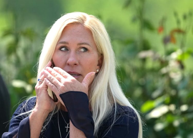 MTG Rips White House Staff—and Mike Johnson—in Private Republican Call