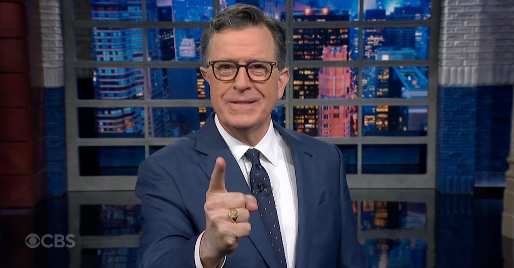 Stephen Colbert Spots Something in Trump’s ‘Perfect’ M.R.I. Scan