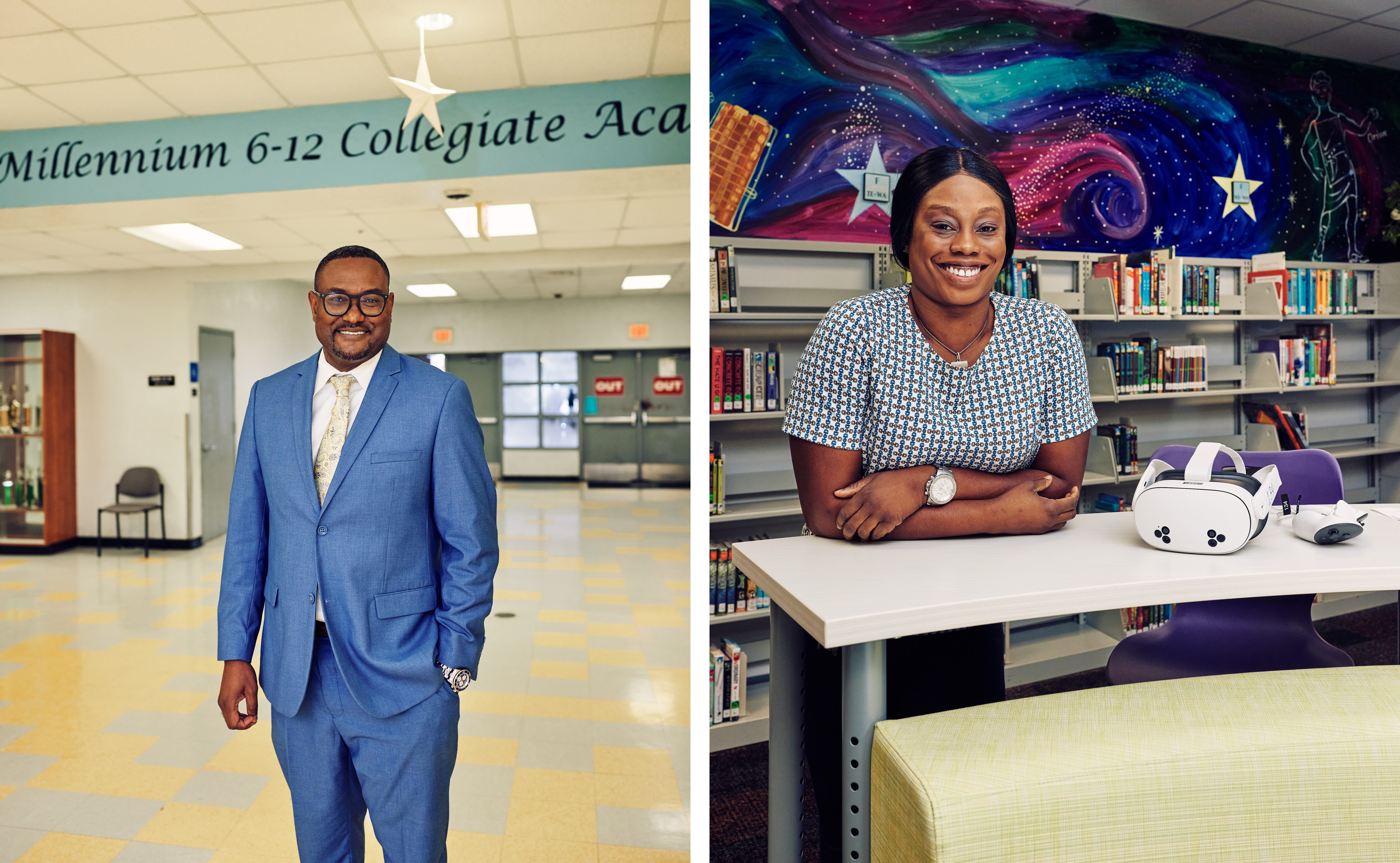 Gastride Harrigan and Kay Thomas