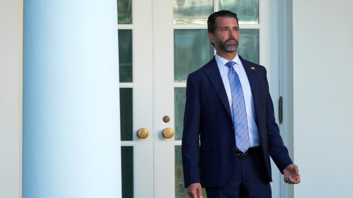 Donald Trump Jr. mocks ‘No Kings’ protests and praises father’s approach to Mideast at Saudi summit