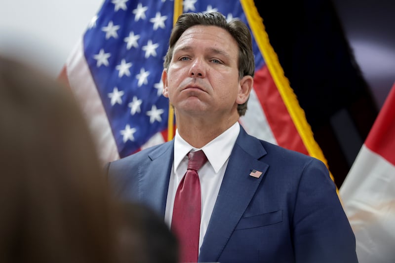 Florida Gov. Ron DeSantis planned the idea of "Alligator Alcatraz," noting that nobody will be able to easily escape: “What are you gonna do? Trudge through the swamp and dodge alligators on the way back to 50, 60 miles just to get to civilization?” he asked.