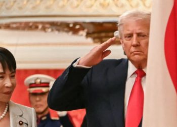 Daily Show Skewers Trump Being Led Around Japan Like a Dog