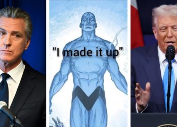 Newsom Locates Source of Trump’s Latest Bizarro Boast