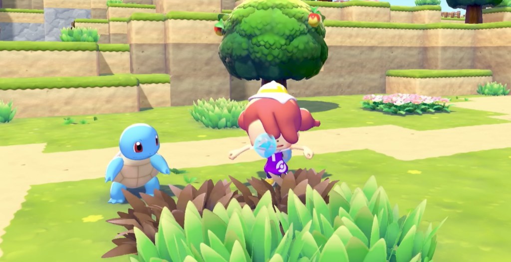 Pokémon Pokopia Gameplay Squirtle