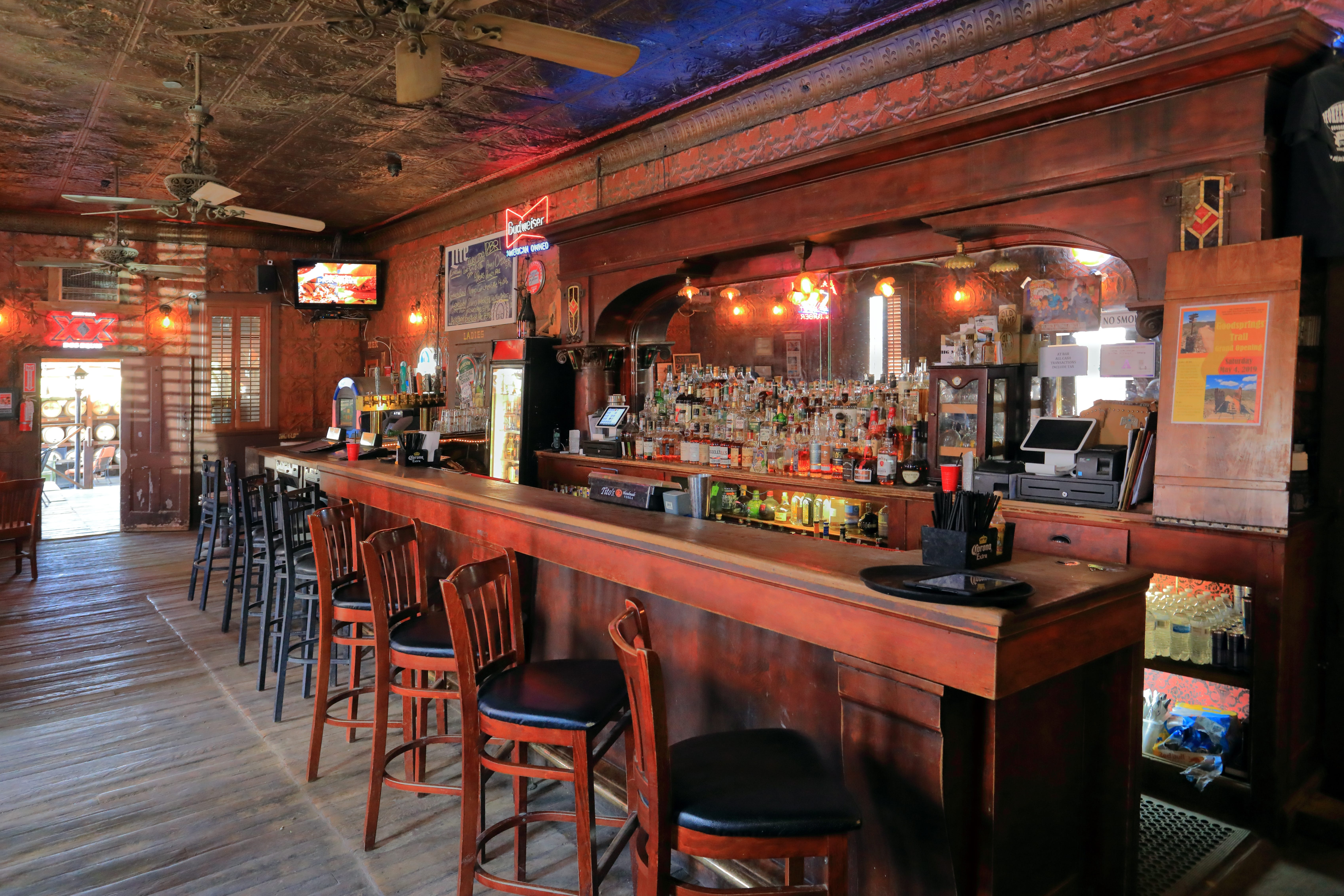 The Pioneer Saloon was built in 1913 and has since been part of many haunted legends.