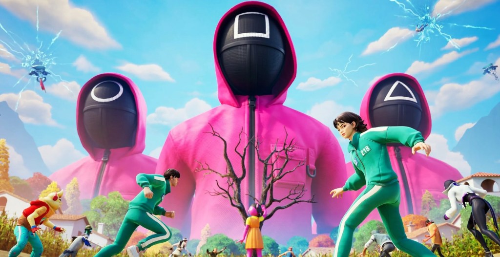 Squid Game Netflix Crossover