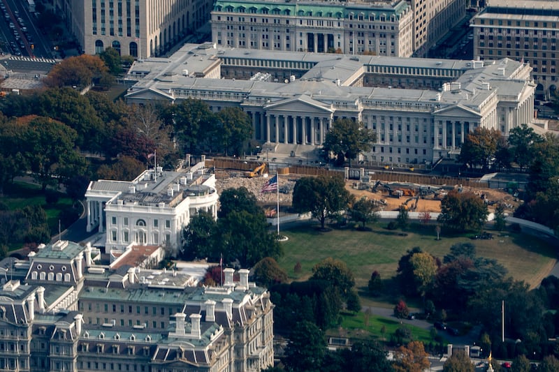 The estimated completion date of the ballroom is January 2029.