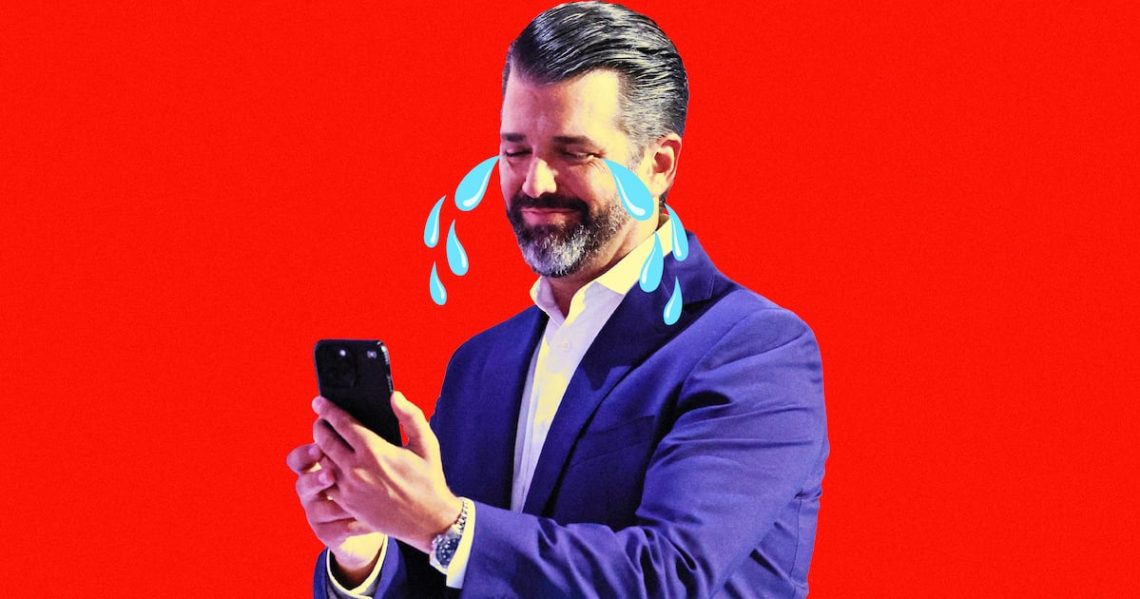 Don Jr. Suggests Wild Conspiracy Behind His Lack of Retweets