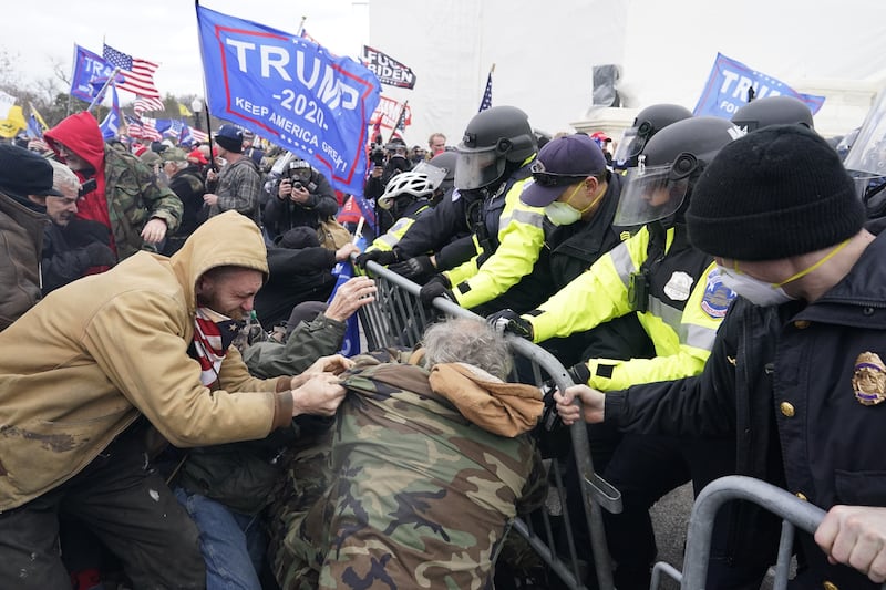 Trump's supporters violently attacked police officers on Jan. 6, yet the president handed out over a thousand pardons to rioters on his first day back in office.