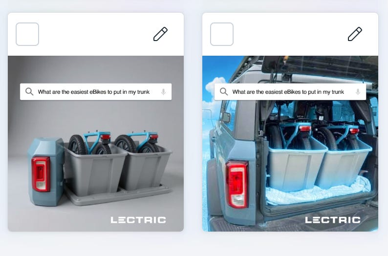 Lectric AI ads