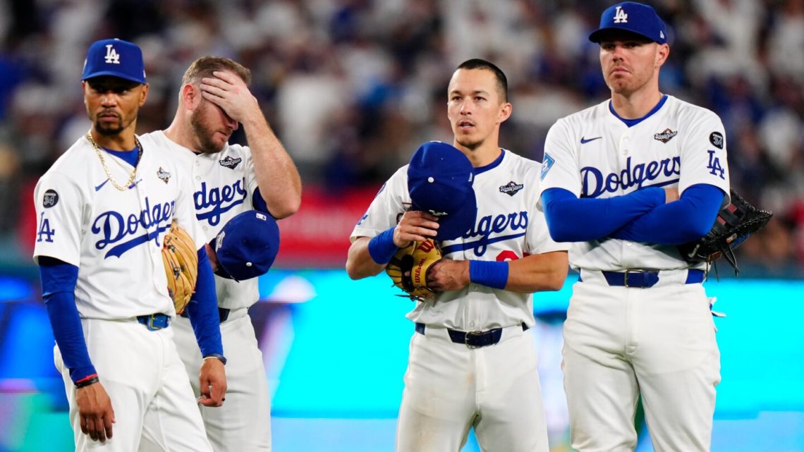 Dodgers shuffle their slumping lineup for World Series Game 5, and it doesn’t work in Jays’ 6-1 win