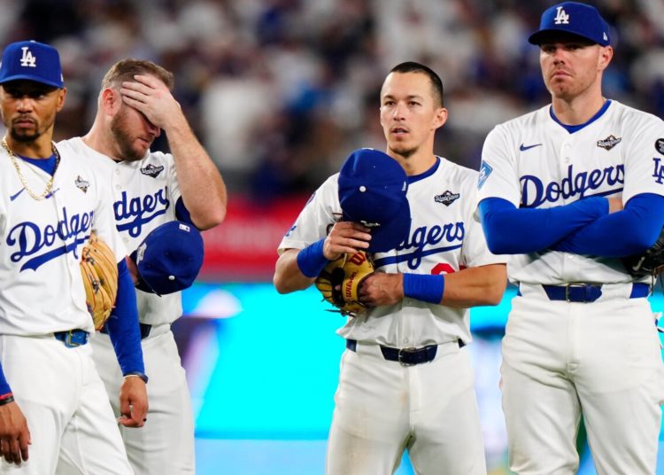 Dodgers shuffle their slumping lineup for World Series Game 5, and it doesn’t work in Jays’ 6-1 win