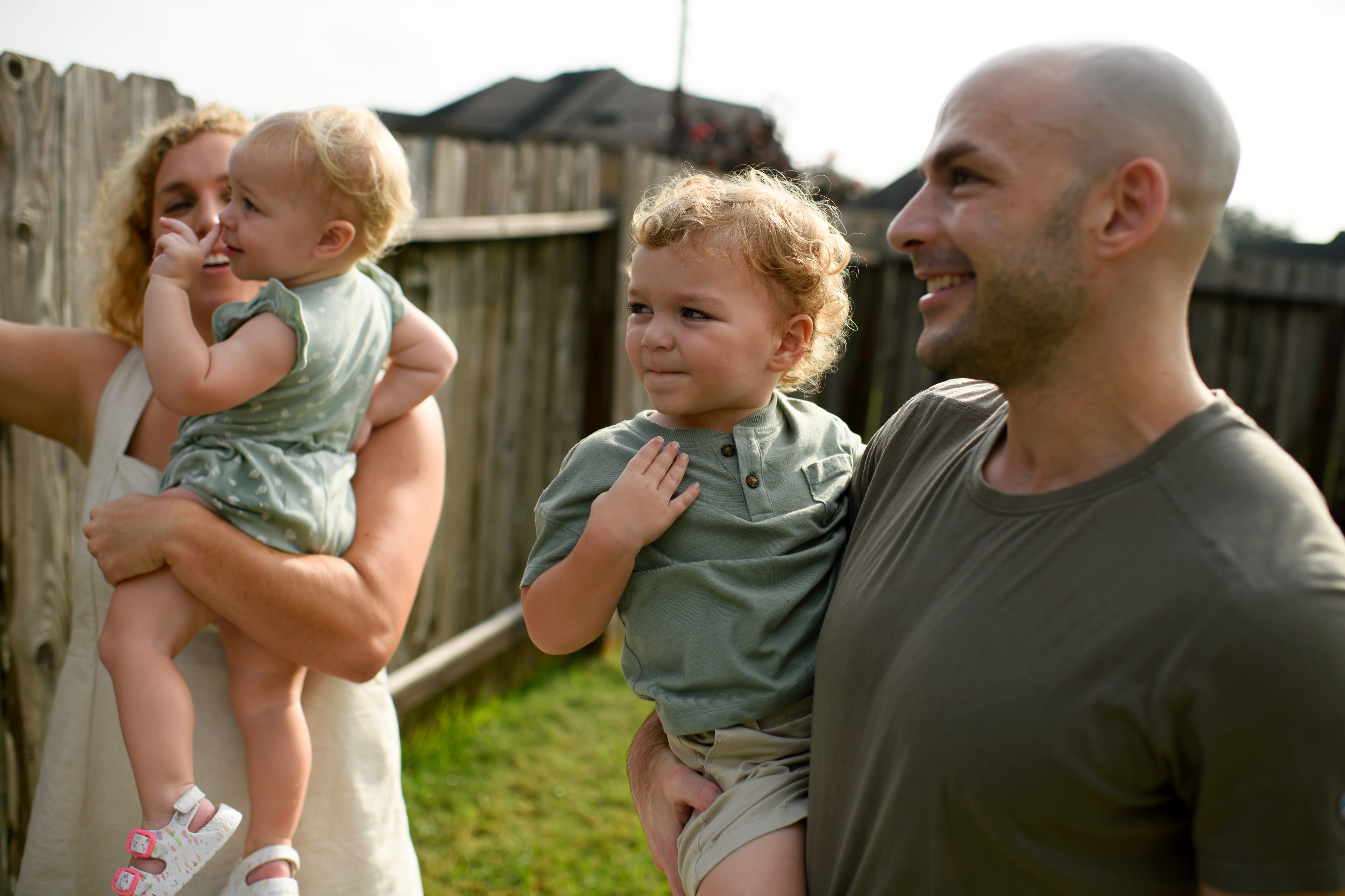 Erin Rost and her family.