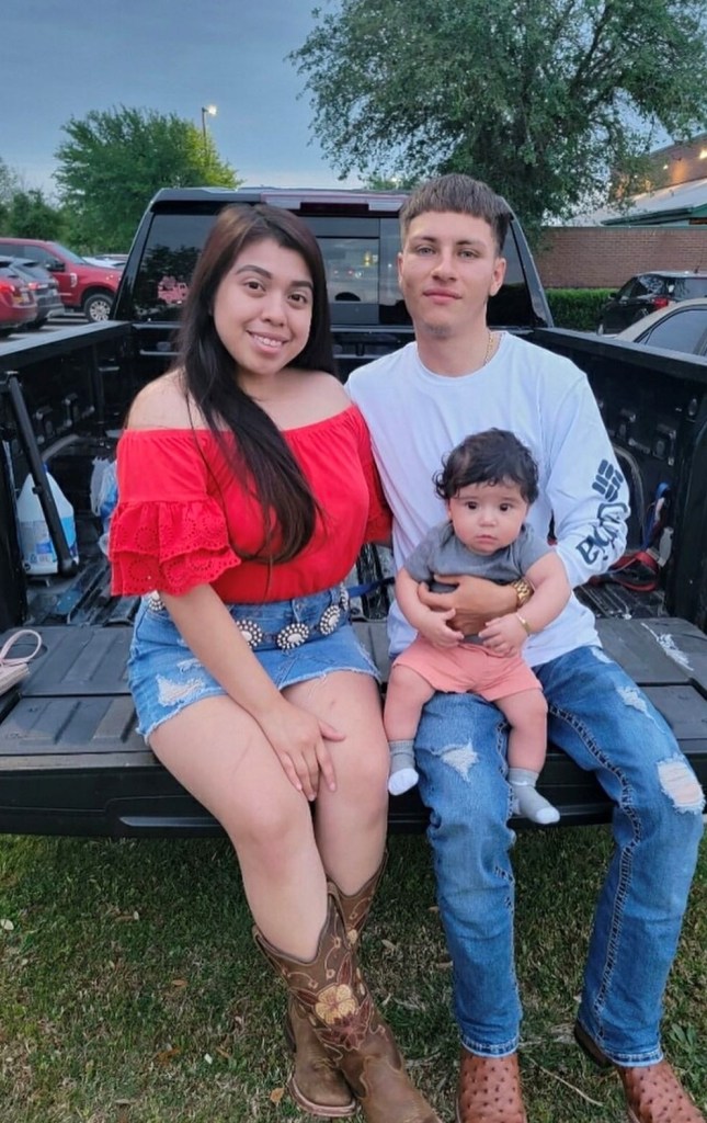 Angel Rojas, 24, first tried calling for help as he was pinned at work -- then phoned his wife for a final goodbye.