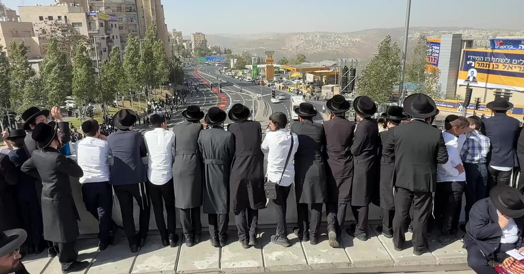 Israel’s Ultra-Orthodox Set For ‘March of the Million’ Against Military Draft
