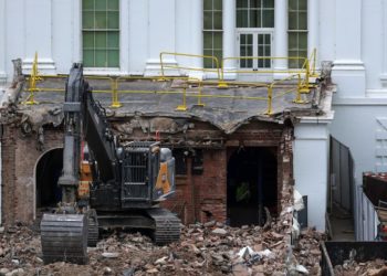 Huge Majority of Americans Oppose Trump’s White House Demolition