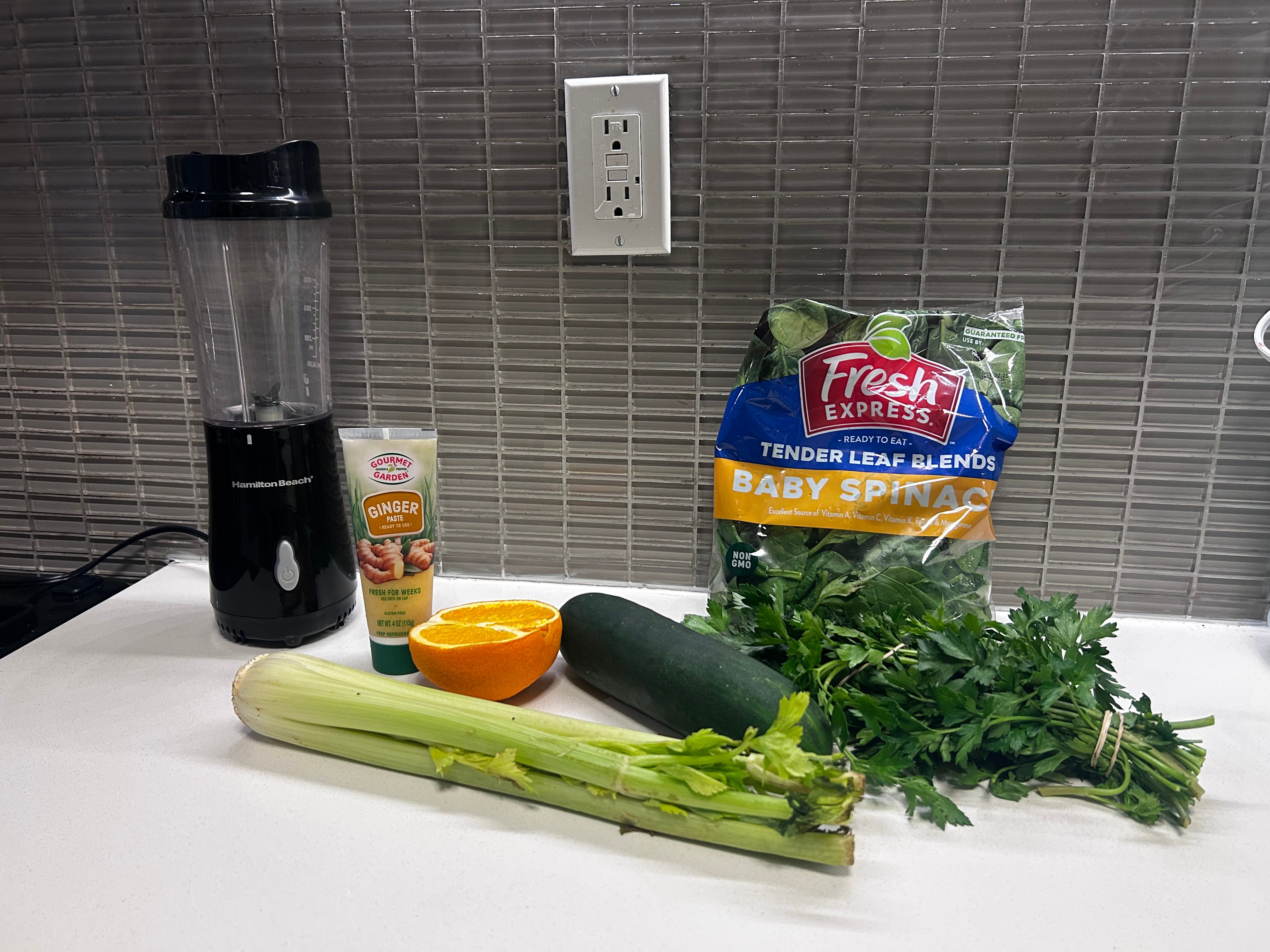 martha stewart's morning routine green juice ingredients