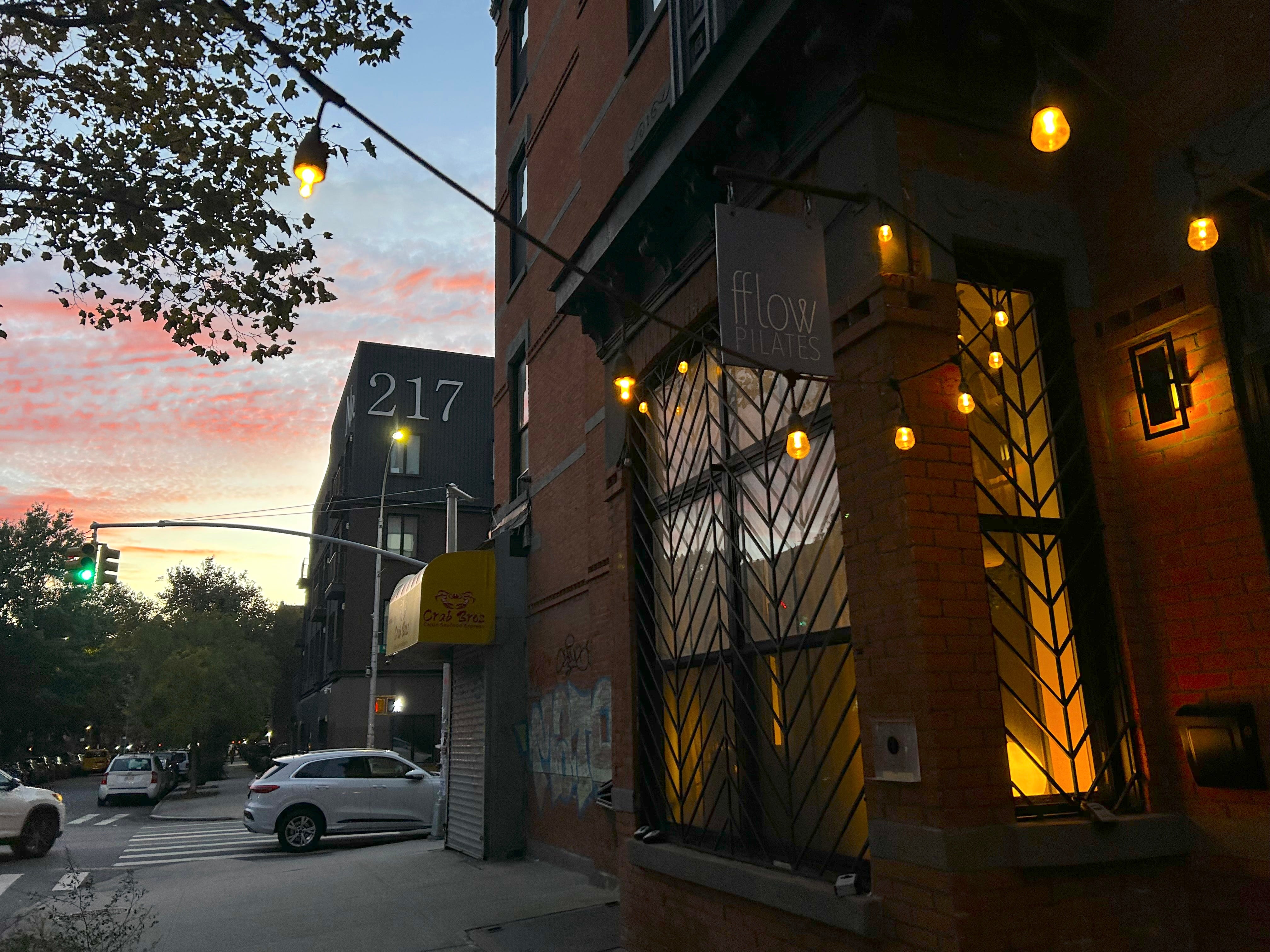 martha stewart's morning routine pilates studio outside day one