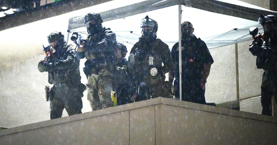 ICE Thugs Shot at Protesters After Being Tear Gassed by Other Bungling Goons