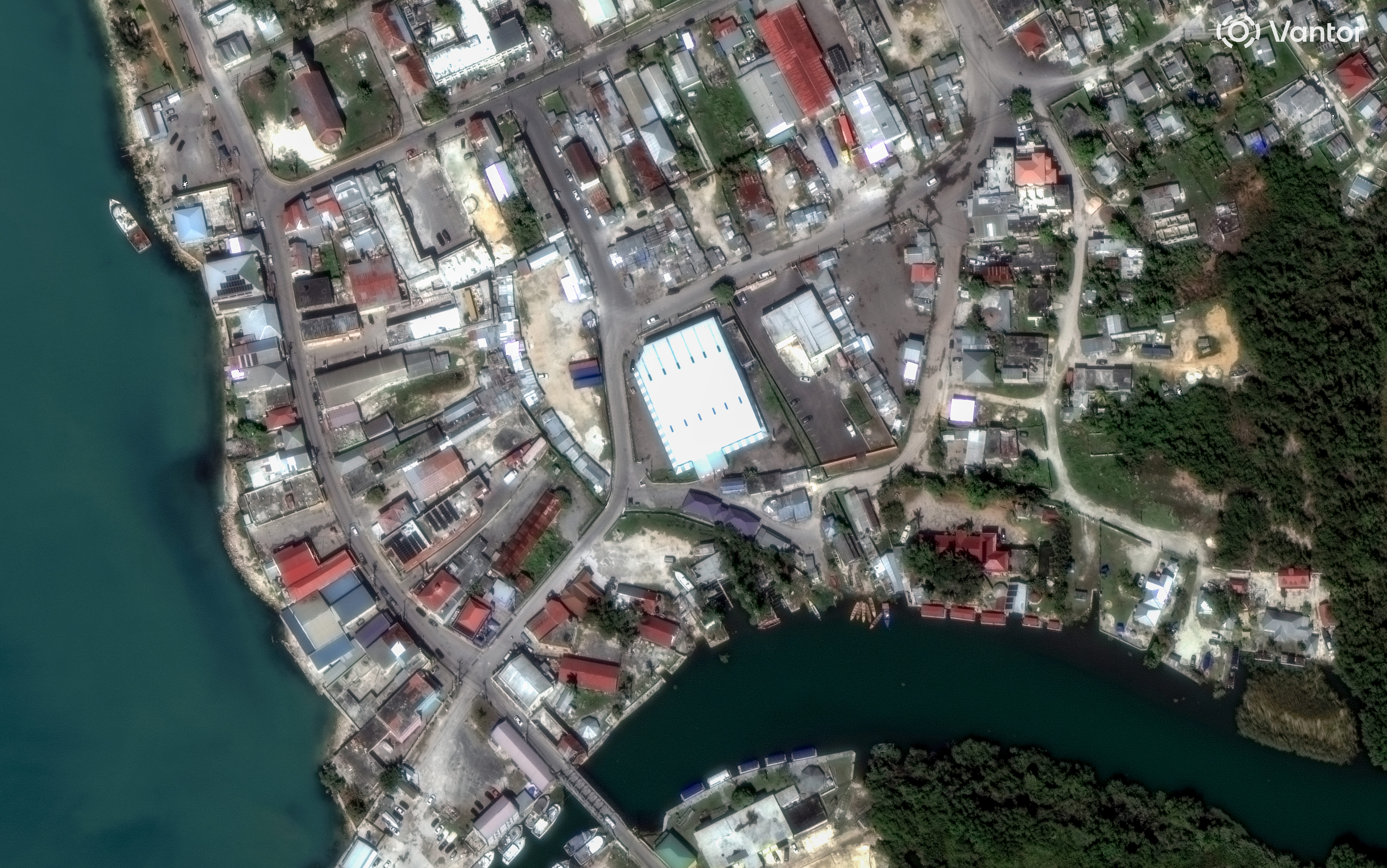 a close up view of black river