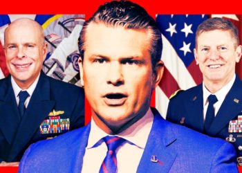 Pentagon Pete Purges Decorated Admiral for DOGE Goon, 33