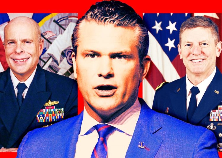 Pentagon Pete Purges Decorated Admiral for DOGE Goon, 33