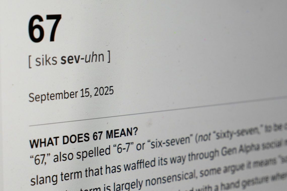 Dictionary.com’s word of the year is ‘6-7.’ But is it even a word  and what does it mean?