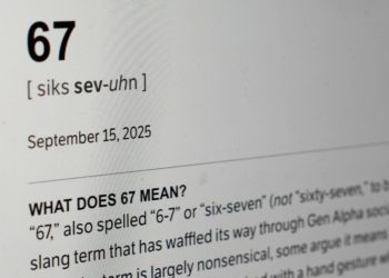 Dictionary.com’s word of the year is ‘6-7.’ But is it even a word  and what does it mean?