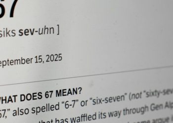 Dictionary.com’s word of the year is ‘6-7.’ But is it even a word and what does it mean?