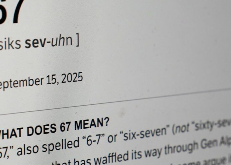Dictionary.com’s word of the year is ‘6-7.’ But is it even a word and what does it mean?