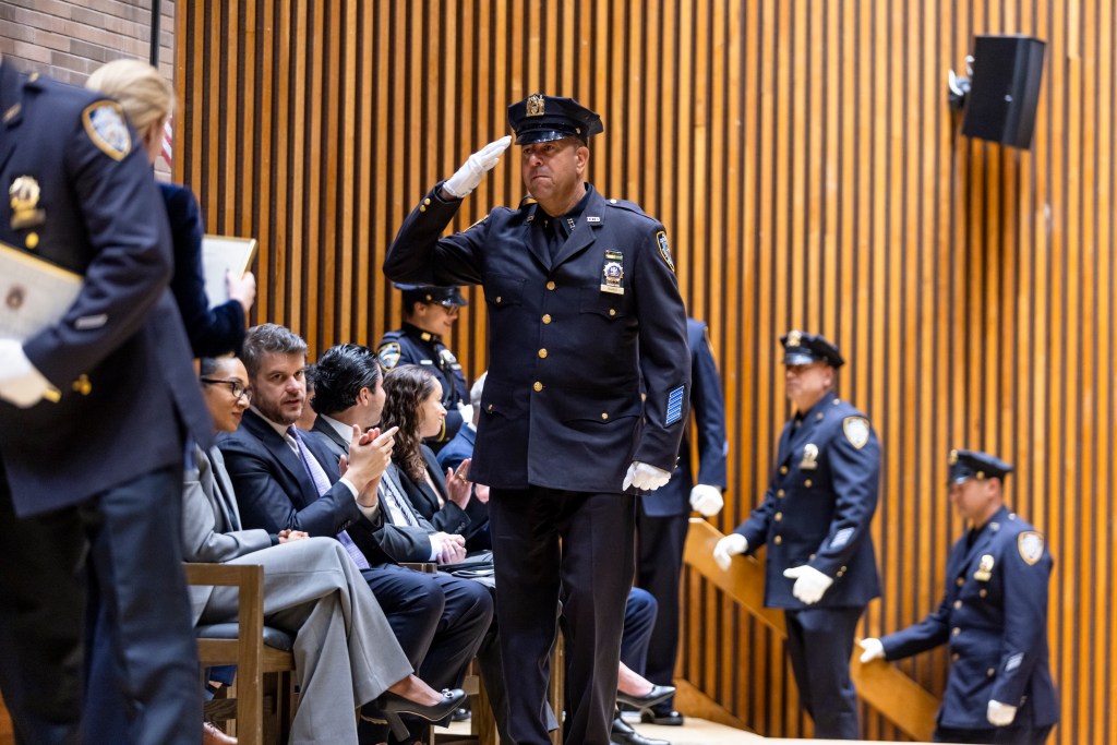 Albert Ramos, 58, was promoted to Detective First Grade about 10 years after he and his partner jumped into action to save the life of a Russian tourist stabbed in Los Angeles.