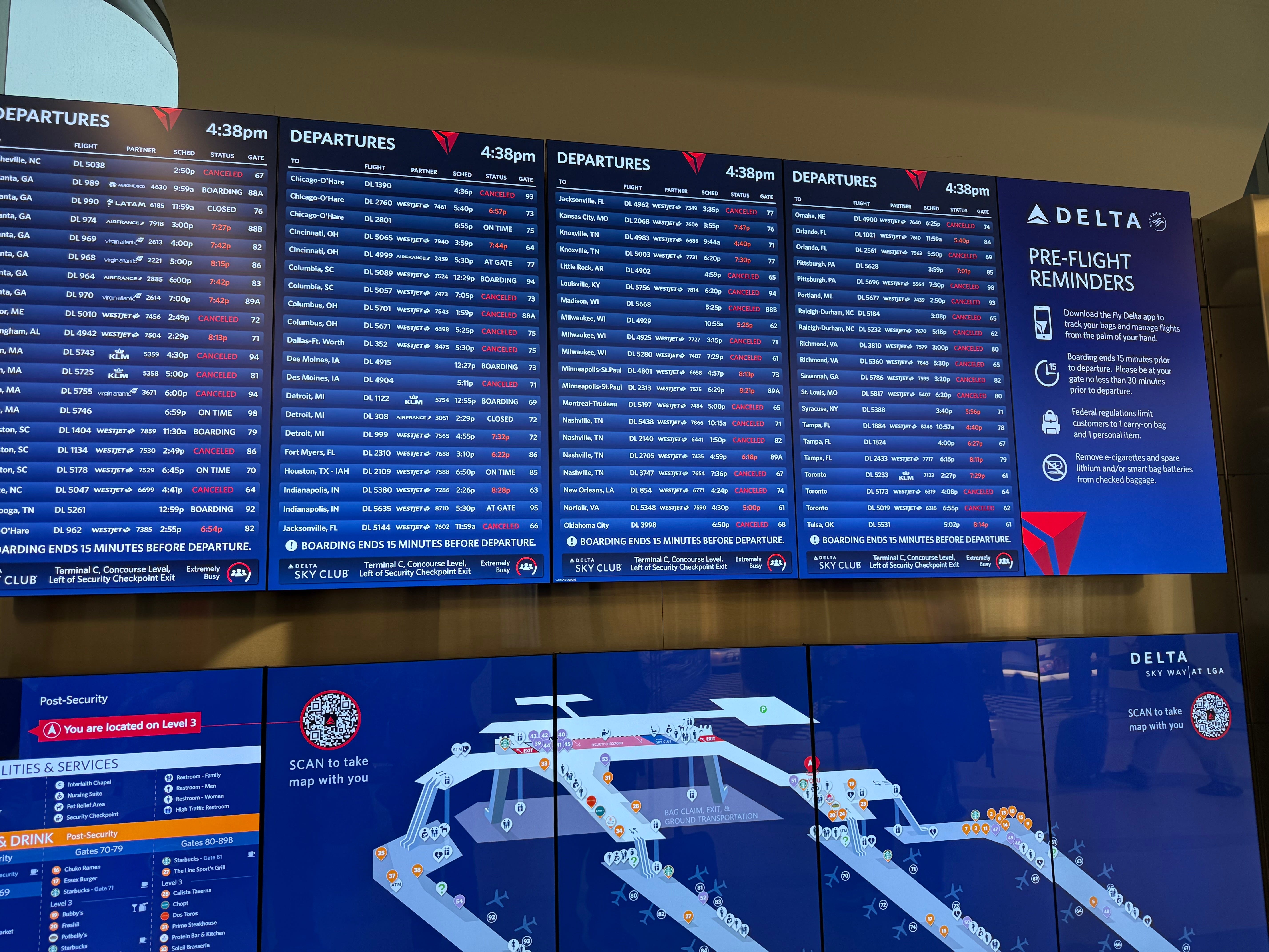 delta departures LaGuardia