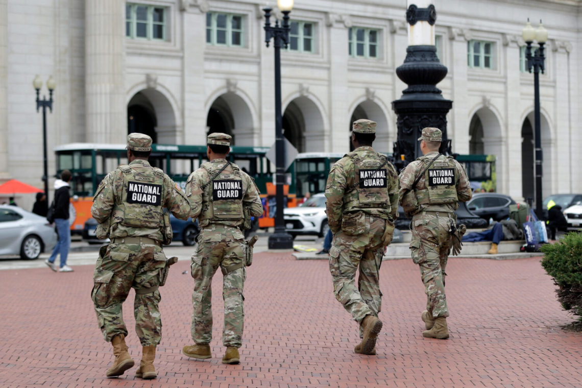 National Guard in each state is ordered to create ‘quick reaction forces’ trained in civil unrest